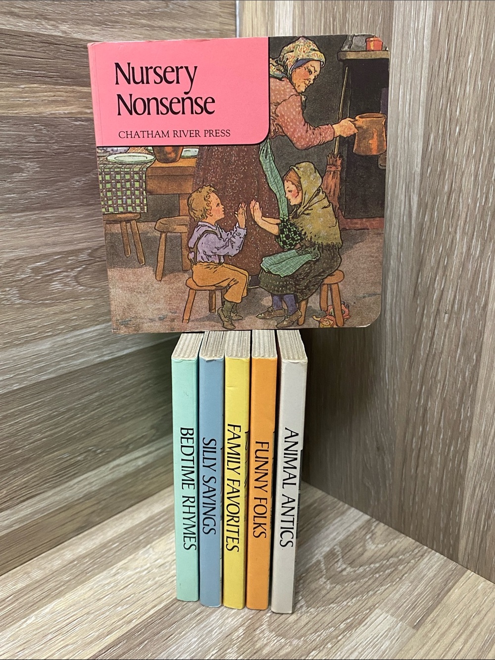 Vintage mini hard cover books kid story’s